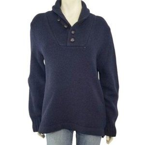 Acne Studios Normandie Wool Sweater Button Neck M